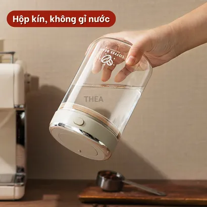 Hũ thủy tinh có nắp hút chân không, lọ thủy tinh chịu nhiệt, hộp đựng bảo quản cà phê, trà, hạt, thực phẩm khô - THEA