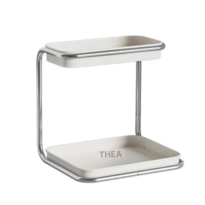 Kệ đựng gia vị Kệ đựng gia vị nhà bếp đa năng 2 tầng, giá để gia vị, giá để đồ nhà tắm, phòng ngủ, bàn làm việc chắc chắn - THEAnhà bếp đa năng 2 tầng