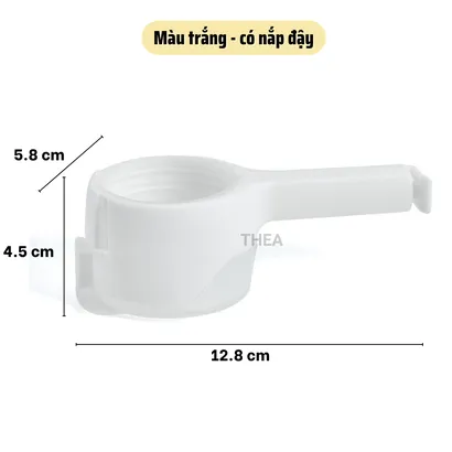 Kẹp miệng túi thực phẩm, kẹp niêm phong miệng túi đa năng có ghi chú thời gian bảo quản - THEA
