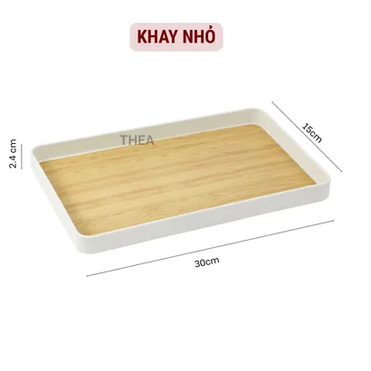 Khay nhựa đựng đồ, khay đựng ly, đựng trà, Khay nhựa đựng đồ ăn, thực phẩm đa năng  - THEA