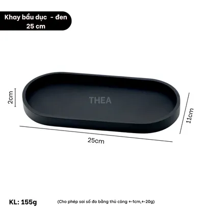 Khay đựng đồ silicon đa năng, Khay đựng nước hoa, đồ skincare, mỹ phẩm, Khay để đồ rửa chén, tinh dầu, phòng tắm - THEA