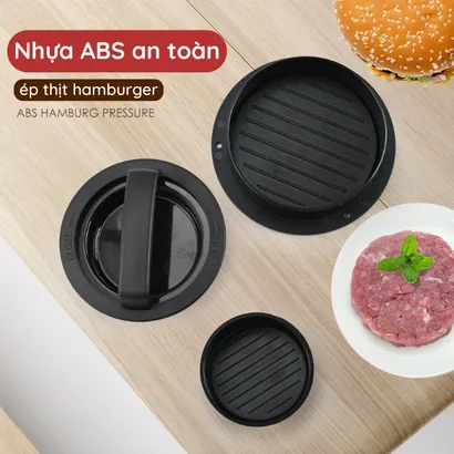 Bộ 2 khuôn ép thịt làm hamburger chống dính  – THEA KITCHEN