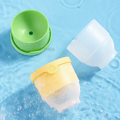 Khuôn làm đá viên silicone tròn, khuôn làm thạch rau câu hình tròn, khay làm đá viên tròn to - THEA