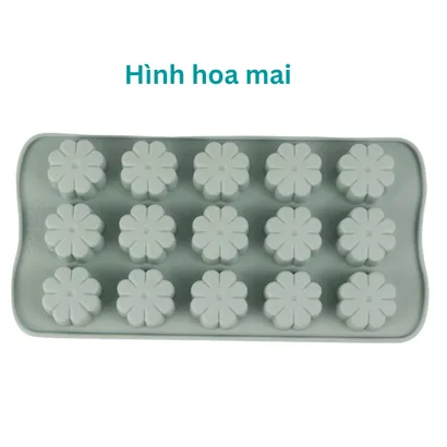 Khuôn 100% silicone làm socola, thạch rau câu nhiều hình - THEA KITCHEN