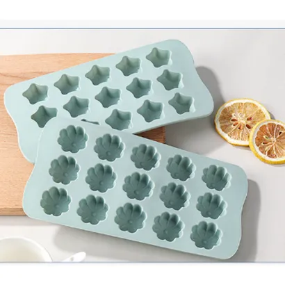 Khuôn 100% silicone làm socola, thạch rau câu nhiều hình - THEA KITCHEN