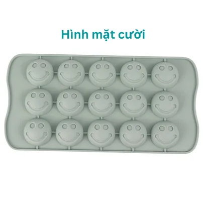 Khuôn 100% silicone làm socola, thạch rau câu nhiều hình - THEA KITCHEN