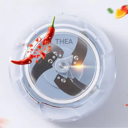 Máy Xay Hành Tỏi Ớt Thịt Cầm Tay Đa Năng, đồ xay tỏi ớt mini bằng tay dây kéo - THEA