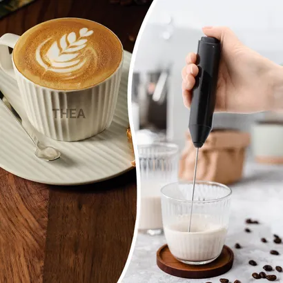 Máy xay hạt cà phê cầm tay mini tự động cao cấp có thể điều chỉnh độ mịn bằng tay dễ dàng - THEA
