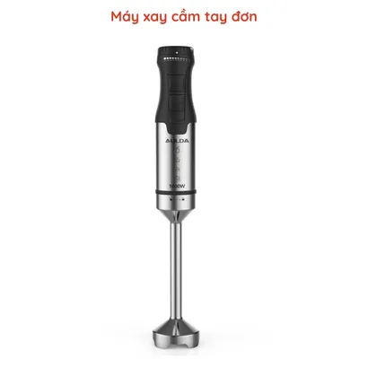Máy xay cầm tay đa năng 5 in 1 [cao cấp], xay sinh tố, thịt, thức ăn dặm cho bé công suất 1000W - 700ml -THEA kitchen
