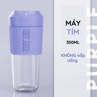 Máy xay ép sinh tố trái cây hoa quả 50W mini cầm tay nhỏ gọn không dây sạc pin thích hợp cho bé, chị em, du lịch - THEA