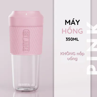 Máy xay ép sinh tố trái cây hoa quả 50W mini cầm tay nhỏ gọn không dây sạc pin thích hợp cho bé, chị em, du lịch - THEA