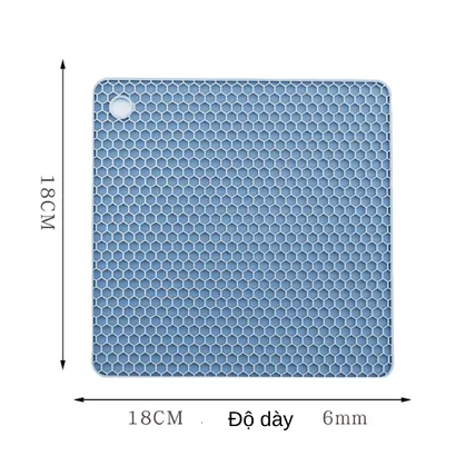 Miếng lót, tấm lót nồi silicone 100% cách nhiệt chịu nhiệt - THEA KITCHEN