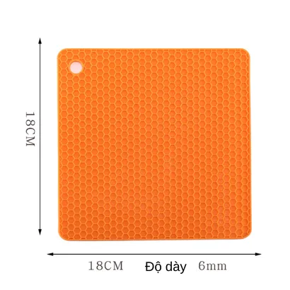 Miếng lót, tấm lót nồi silicone 100% cách nhiệt chịu nhiệt - THEA KITCHEN