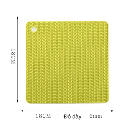 Miếng lót, tấm lót nồi silicone 100% cách nhiệt chịu nhiệt - THEA KITCHEN