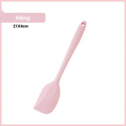 Spatula silicone - phới dẹt silicon trộn bột, vét bột, trộn phết kem - phới làm bánh chịu nhiệt 28cm - THEA