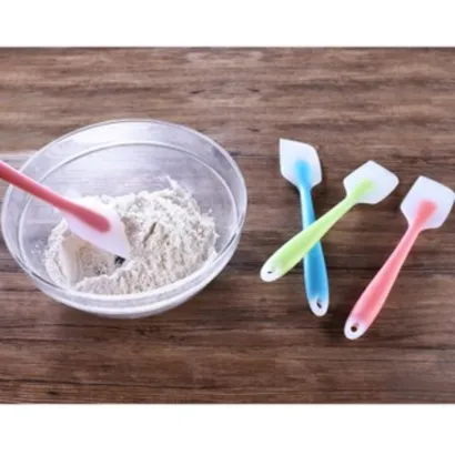 Spatula silicone - phới dẹt silicon trộn bột, vét bột, trộn phết kem - phới làm bánh chịu nhiệt 28cm - THEA