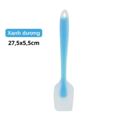 Spatula silicone - phới dẹt silicon trộn bột, vét bột, trộn phết kem - phới làm bánh chịu nhiệt 28cm - THEA