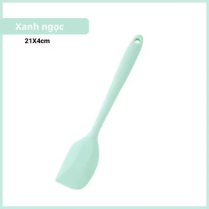 Spatula silicone - phới dẹt silicon trộn bột, vét bột, trộn phết kem - phới làm bánh chịu nhiệt 28cm - THEA