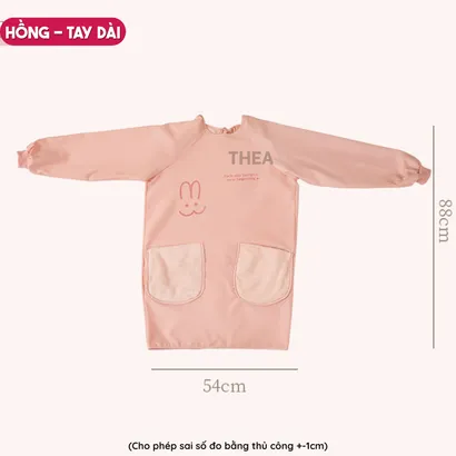 Tạp dề nấu ăn, tạp dề pha chế, chống thấm nước, tạp dề vải, cute mặc vẽ tranh, làm bếp chuyên nghiệp, dễ thương - THEA