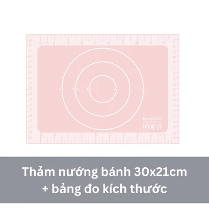Thảm silicone nướng bánh chống dính chịu nhiệt cao - THEA KITCHEN
