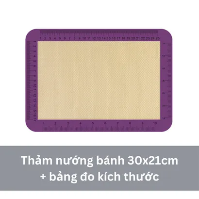 Thảm silicone nướng bánh chống dính chịu nhiệt cao - THEA KITCHEN