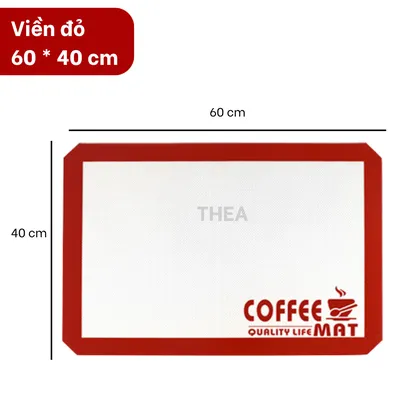 Thảm trải bàn bar pha chế, thảm silicone lót quầy bar pha chế, bàn cà phê, trà, bếp chịu nhiệt, chống thấm nước - THEA