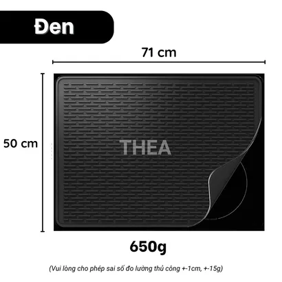 Thảm trải bếp 100% Silicone chịu nhiệt, tấm lót cách nhiệt chống nóng, miếng lót nồi, thảm lót quầy bar pha chế - THEA
