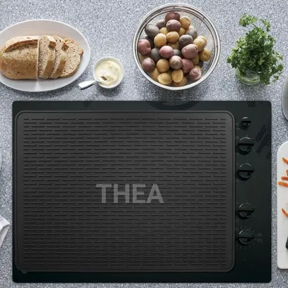 Thảm trải bếp 100% Silicone chịu nhiệt, tấm lót cách nhiệt chống nóng, miếng lót nồi, thảm lót quầy bar pha chế - THEA