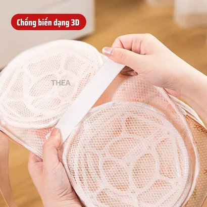 Túi lưới giặt đồ máy giặt, túi giặt đồ lót, áo ngực chống biến dạng, túi đựng giặt máy giặt đa kích thước  - THEA