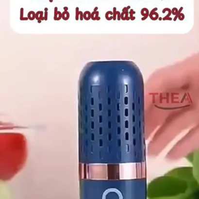 Máy khử khuẩn tiệt trùng uv rửa rau củ quả thực phẩm đến 99%, khử trùng thực phẩm, loại bỏ thuốc trừ sâu rau củ - THEA