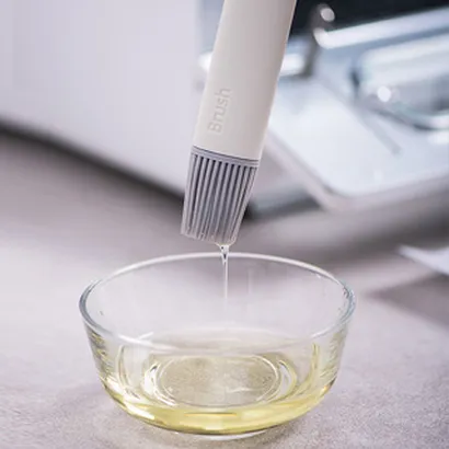 Cọ chổi silicone quét dầu ăn, bơ, gia vị chịu nhiệt cao cấp, quét dầu mỡ nướng BBQ an toàn, vệ sinh dễ dàng - THEA