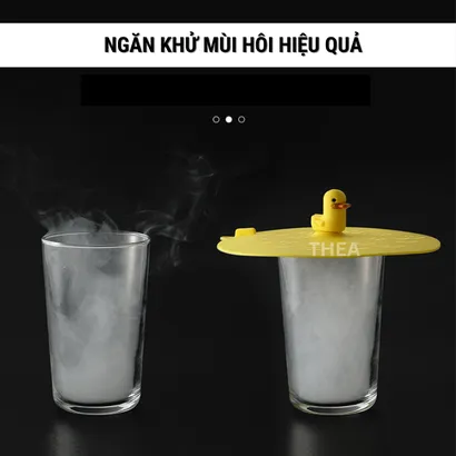 Nắp đậy silicone chặn mùi hôi cống thoát nước bồn rửa chén, miếng silicone chặn rác tóc cho cống nhà tắm, ban công -THEA
