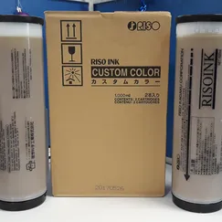 Mực nhũ vàng RISO