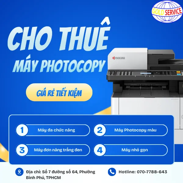 Thuê máy photo – Giải pháp tiết kiệm chi phí cho doanh nghiệp & văn phòng