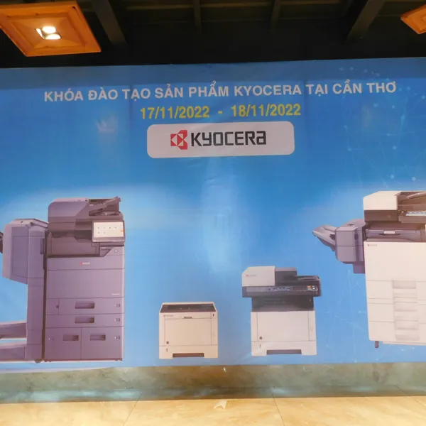 Đào tạo kỹ thuật máy Kyocera