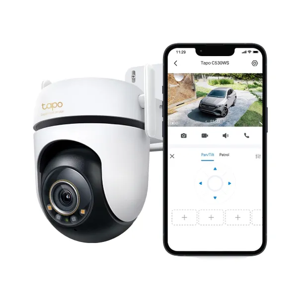 Tapo C530WS – Camera an ninh ngoài trời xoay 360° hình ảnh 3K