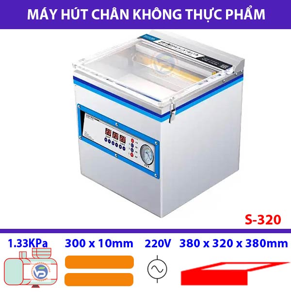 máy hút chân không thực phẩm S320 máy hút chân không thực phẩm S320