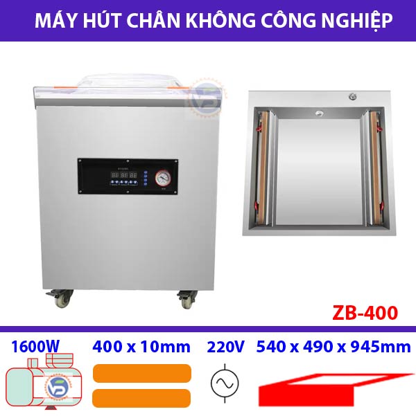 Máy hút chân không công nghiệp ZB400 Máy hút chân không công nghiệp ZB400