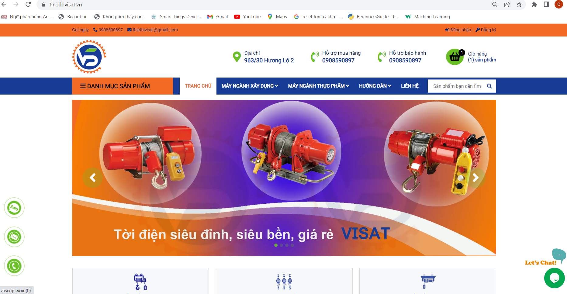 thiết bị visat thiết bị visat