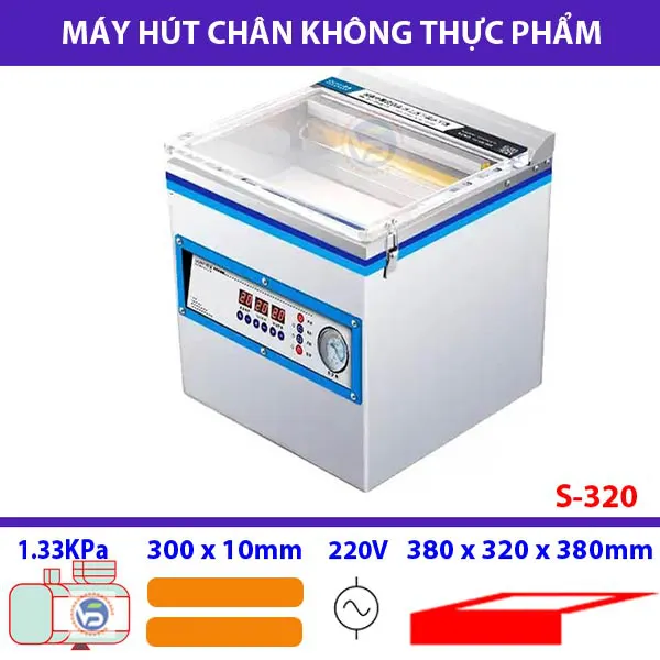 Máy hút chân không thực phẩm S320 - Đáp ứng nhiều nhu cầu