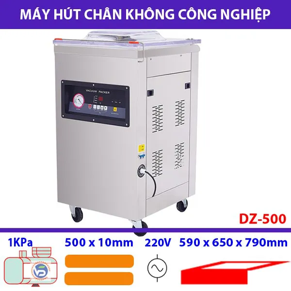 Máy hút chân không DZ500 - Máy công nghiệp hiệu suất cao