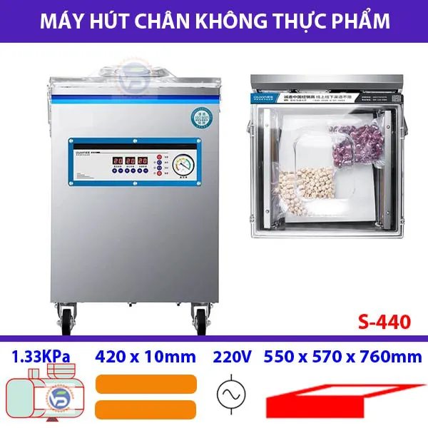 Máy hút chân không thực phẩm S440 - Đóng gói các loại thịt