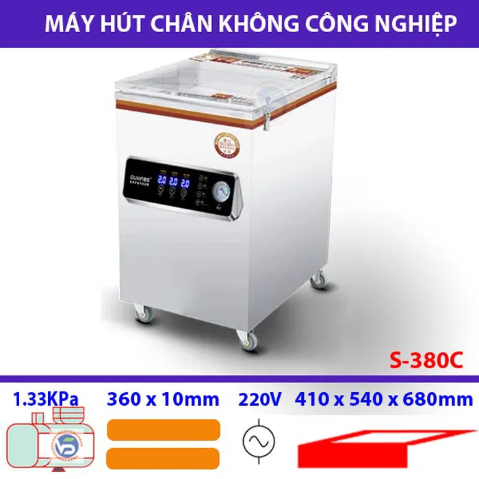 Máy hút chân không công nghiệp S380C - Thiết kế hiện đại