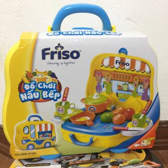 Bộ đồ chơi nấu bếp vali  khuyến mại Friso