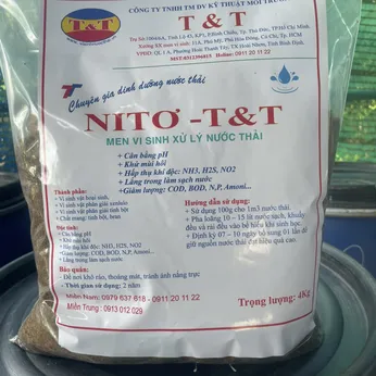 Men vi sinh xử lý nước thải