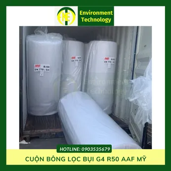 Cuộn bông lọc bụi G4 R50 AAF Mỹ