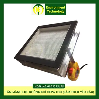 Tấm màng lọc không khí Hepa H13 làm theo yêu cầu