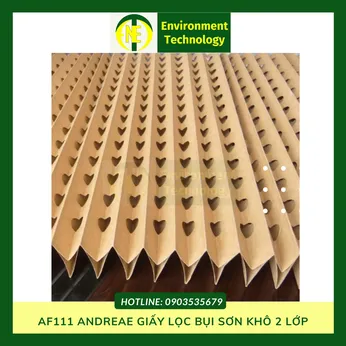 AF111 Andreac giấy lọc bụi sơn khô 2 lớp
