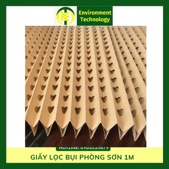 Giấy lọc bụi phòng sơn 1M