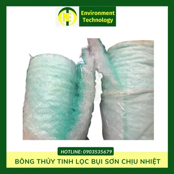 Bông thủy tinh lọc bụi sơn chịu nhiệt